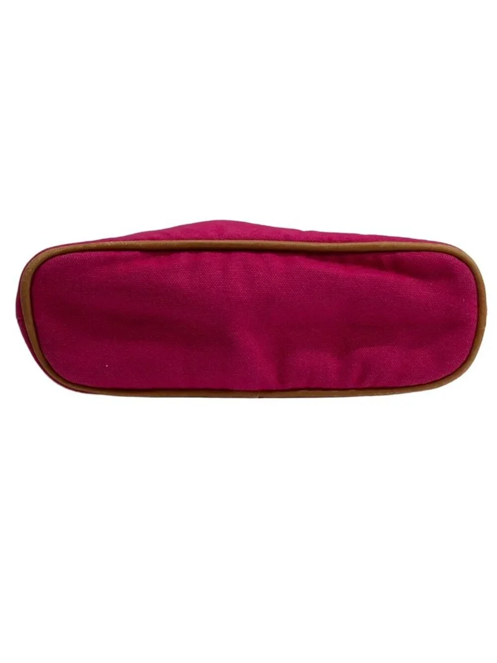 Hermes Pouch Pink Brown Leather